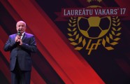 Futbols. Latvijas Futbola federācijas (LFF) Laureātu vakars 2017 - 3