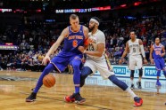 Basketbols, NBA:  Ņujorkas "Knicks" pret Ņūorleānas "Pelicans" - 1
