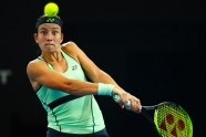 Teniss,  Brisbenas WTA "Premier": Anastasija Sevastova pret  Samanto Stosuru - 9
