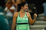 Teniss,  Brisbenas WTA "Premier": Anastasija Sevastova pret  Samanto Stosuru - 11