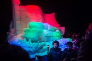 Ledus skulptūru festivāls Ziemeļkorejā - 5