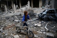 Gutas rajona bombardēšana Damaskā - 1