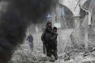 Gutas rajona bombardēšana Damaskā - 7