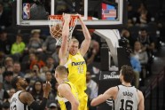 Basketbols; NBA; Spurs pret Nuggets; 2018 - 5