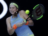 Teniss: Australian Open: Jeļena Ostapenko - Jinjina Duaņa - 8