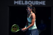 Teniss, Australian open: Anastasija Sevastova - Marija Šarapova - 2