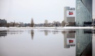 Notiek Lielā ūdens iesvētīšana Daugavā