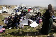 Izraēlas armijas nojaukta ES finansētā beduīnu skola - 2