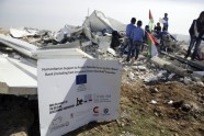 Izraēlas armijas nojaukta ES finansētā beduīnu skola - 4