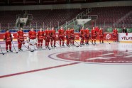 Hokejs, pārbaudes spēle: Kanāda - Baltkrievija - 26