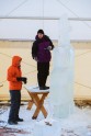 Trešā diena ledus skulptūru tapšanā 2018 - 12
