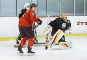Latvijas hokeja izlases treniņš - 3