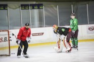 Latvijas hokeja izlases treniņš - 7
