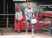 Phjončhanas olimpiskās spēles, bobslejs: Oskars Melbārdis un Jānis Strenga izcīna bronzas medaļu - 40