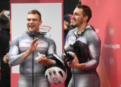 Phjončhanas olimpiskās spēles, bobslejs: Oskars Melbārdis un Jānis Strenga izcīna bronzas medaļu - 61