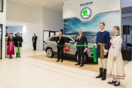 'Škoda' jaunā autosalona 'Green Motors' atklāšana