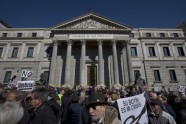 Pensionāri Spānija protestā par lielākām pensijām - 6