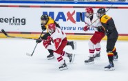 Hokejs; U18; Pasaules čempionāts 2018.; Vācija:Dānija - 14