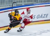 Hokejs; U18; Pasaules čempionāts 2018.; Vācija:Dānija - 21
