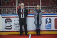 Hokejs; U18; Pasaules čempionāts 2018.; Vācija:Dānija - 58