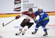 Hokejs, Pasaules U-18 čempionāts Rīgā: Latvija – Slovēnija
