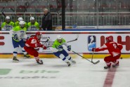 Hokejs, pasaules U-18 čemionāts: Slovēnija - Dānija - 6