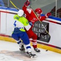 Hokejs, pasaules U-18 čemionāts: Slovēnija - Dānija - 30