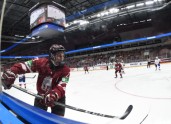 Hokejs, Pasaules U-18 čempionāts Rīgā: Latvija – Norvēģija