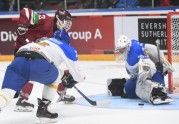 Hokejs, Pasaules U-18 čempionāts Rīgā: Latvija – Kazahstāna