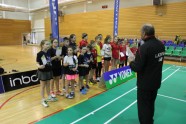 Badmintons. Latvijas pirmajā skolu komandu čempionātā uzvar Valmieras un Siguldas skolas - 53