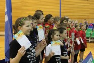 Badmintons. Latvijas pirmajā skolu komandu čempionātā uzvar Valmieras un Siguldas skolas - 54