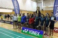 Badmintons. Latvijas pirmajā skolu komandu čempionātā uzvar Valmieras un Siguldas skolas - 60