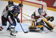 Hokejs, pārbaudes spēle: Latvija - Somija