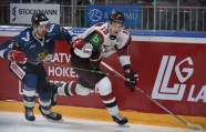 Hokejs, pārbaudes spēle: Latvija - Somija. 2. spēle