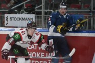 Hokejs, pārbaudes spēle: Latvija - Somija. 2. spēle