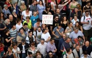 Protesti Budapeštā pret Orbānu - 9