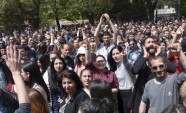 Armēnijā turpinās protesti pret Sargsjana ievēlēšanu premjera amatā - 4