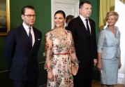 Zviedrijas kroņprinceses un kroņprinča tikšanās ar Valsts prezidentu - 17