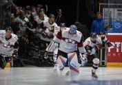 Hokejs, pārbaudes spēle: Latvija - Kanāda - 1