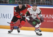 Hokejs, pārbaudes spēle: Latvija - Kanāda - 11