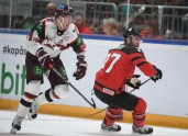 Hokejs, pārbaudes spēle: Latvija - Kanāda - 15
