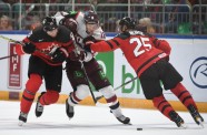 Hokejs, pārbaudes spēle: Latvija - Kanāda - 19