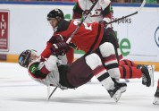 Hokejs, pārbaudes spēle: Latvija - Kanāda - 21