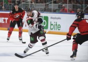 Hokejs, pārbaudes spēle: Latvija - Kanāda - 23