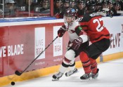 Hokejs, pārbaudes spēle: Latvija - Kanāda - 25
