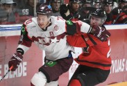 Hokejs, pārbaudes spēle: Latvija - Kanāda - 27