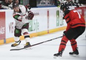 Hokejs, pārbaudes spēle: Latvija - Kanāda - 28