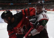 Hokejs, pārbaudes spēle: Latvija - Kanāda - 31