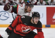 Hokejs, pārbaudes spēle: Latvija - Kanāda - 36