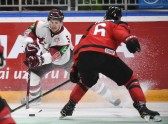 Hokejs, pārbaudes spēle: Latvija - Kanāda - 40
